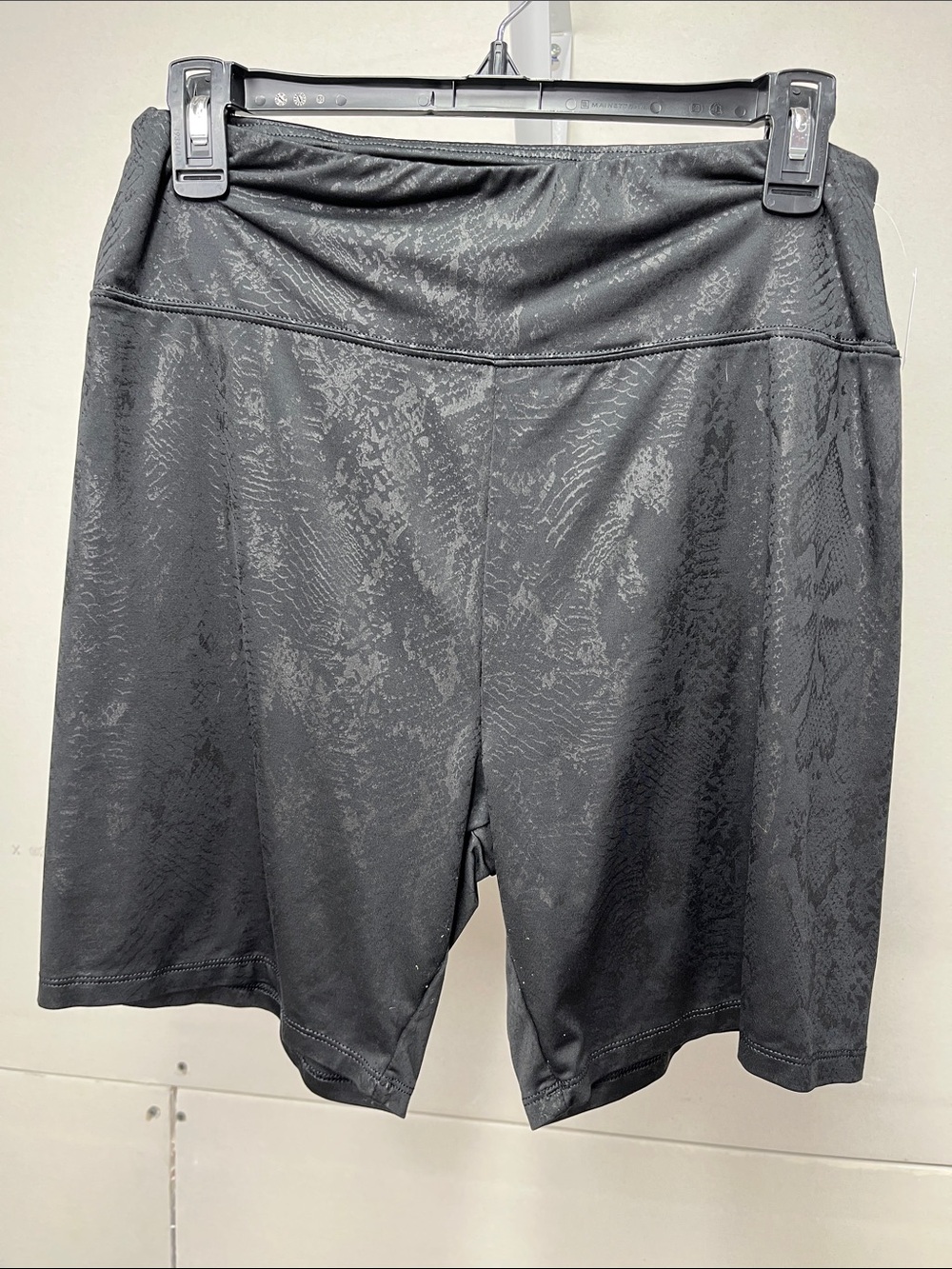 American Eagle Outfitters Black Textured Bike Shorts
